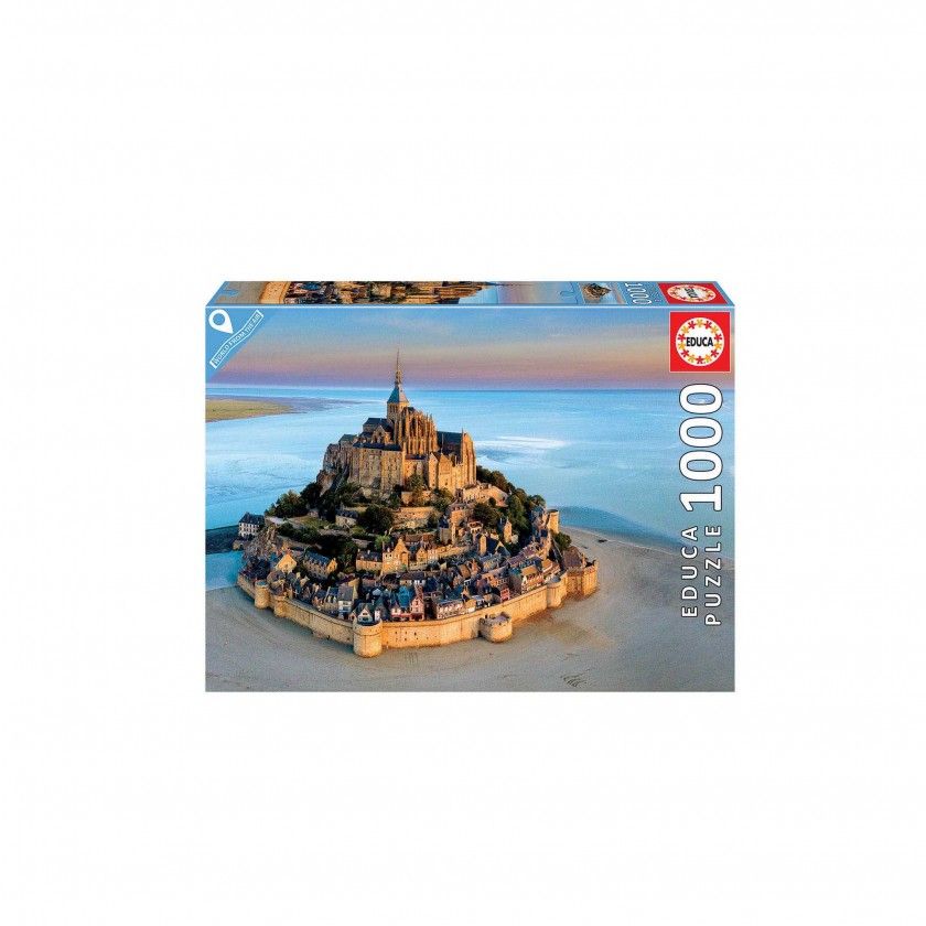 Puzzle Educa 1000 Peças Mont-Saint-Michel Puzzle Educa 1000 Peças Mont-Saint-Michel
