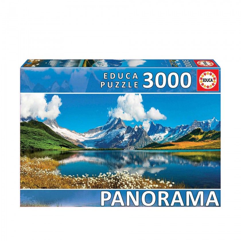 Puzzle Educa 3000 Peças Lago Bachalpsee Puzzle Educa 3000 Peças Lago Bachalpsee