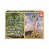 Puzzle Educa 2x1000 Peças Monet Puzzle Educa 2x1000 Peças Monet