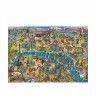 Puzzle Educa 500 Peas Mapa Paris