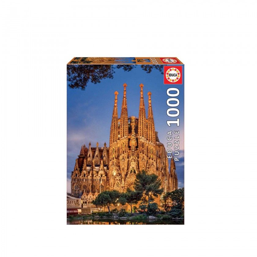 Puzzle Educa 1000 Peças Sagrada Familia Puzzle Educa 1000 Peças Sagrada Familia