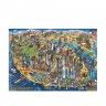 Puzzle Educa 500 Peas Mapa New York