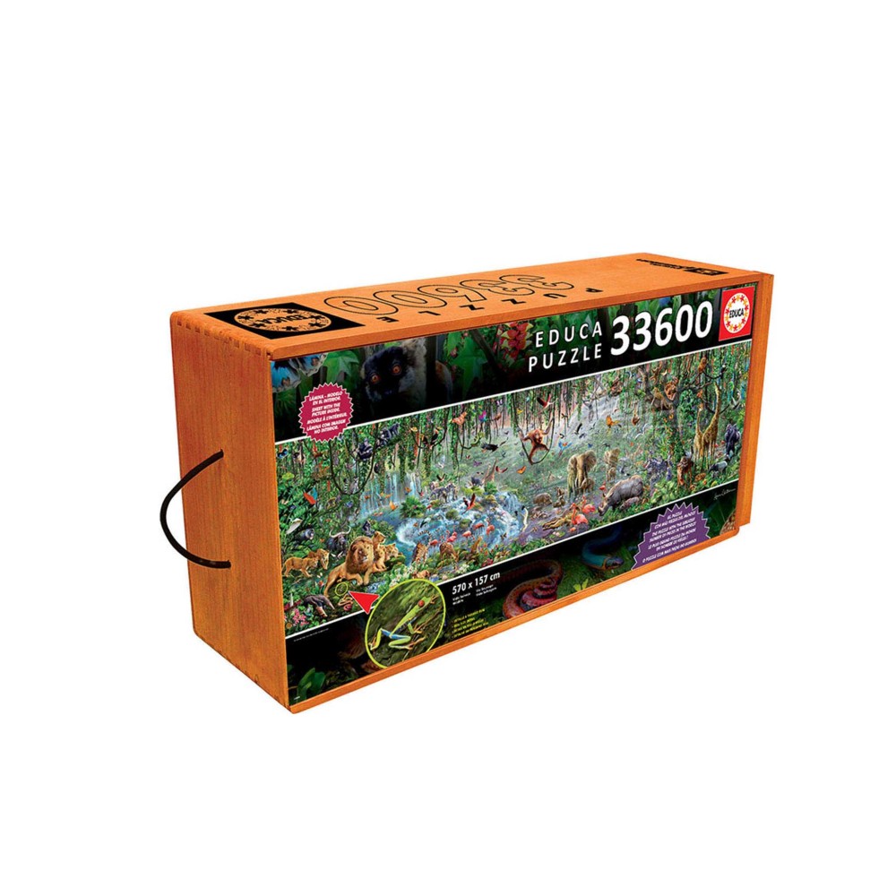 Puzzle Educa 33600 Peças Vida Selvagem