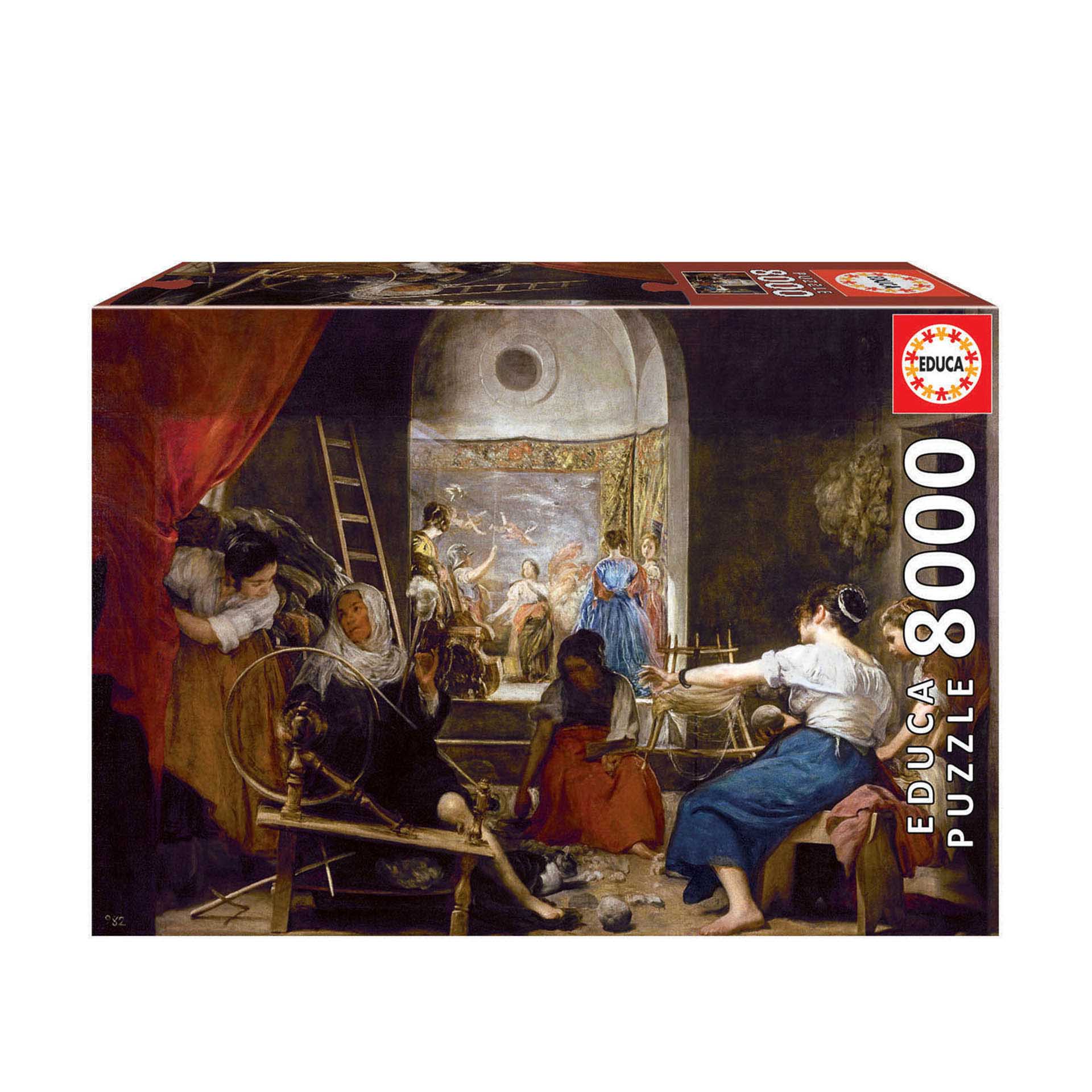 Puzzle Educa 8000 Peças As Fiandeiras Diego Velazquez