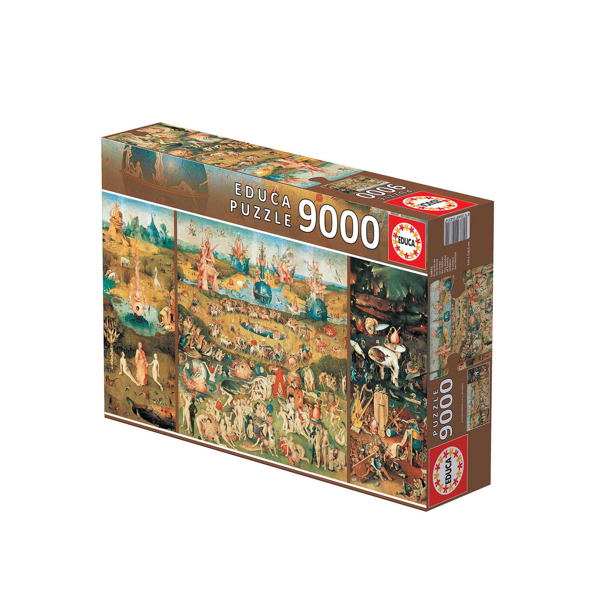 Puzzle Educa 9000 Peças O Jardim Das Delícias