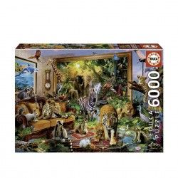 Puzzle Educa 6000 Peas Entrar Em Casa