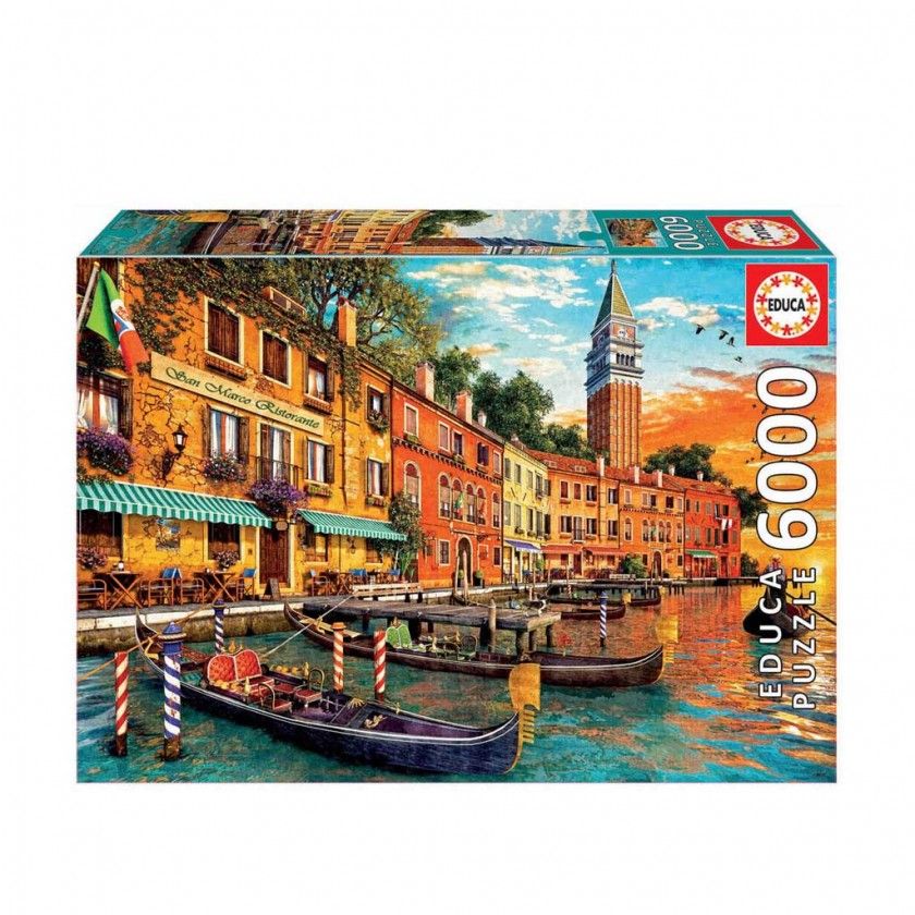 Puzzle Educa 6000 Peas San Marco Sunset