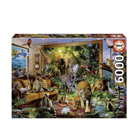 Puzzle Educa 6000 Peças Entrar Em Casa - Image product