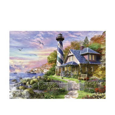 Puzzle Educa 4000 Peças Farol Rock Bay
