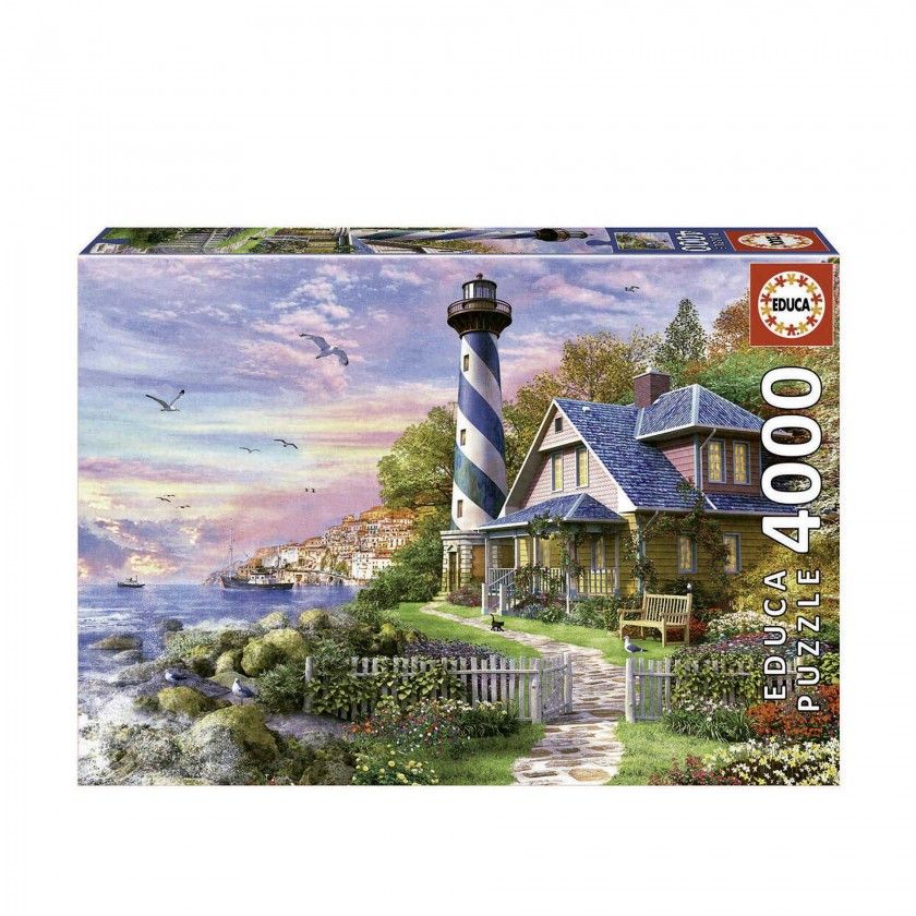 Puzzle Educa 4000 Peas Farol Rock Bay