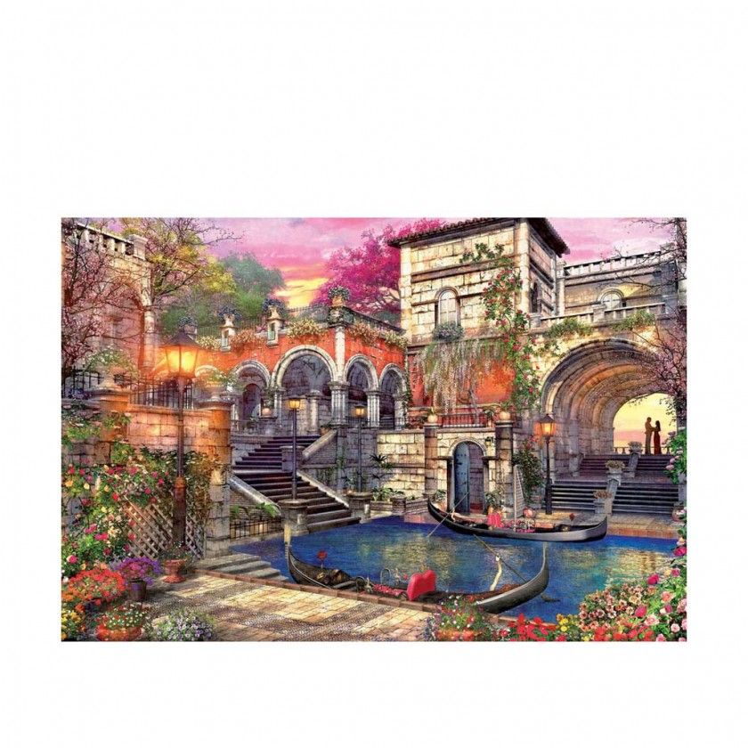 Puzzle Educa 3000 Peças Romance Veneza Puzzle Educa 3000 Peças Romance Veneza
