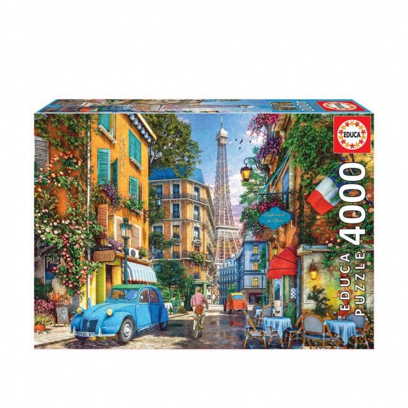 Puzzle Educa 4000 Peas Ruas Paris