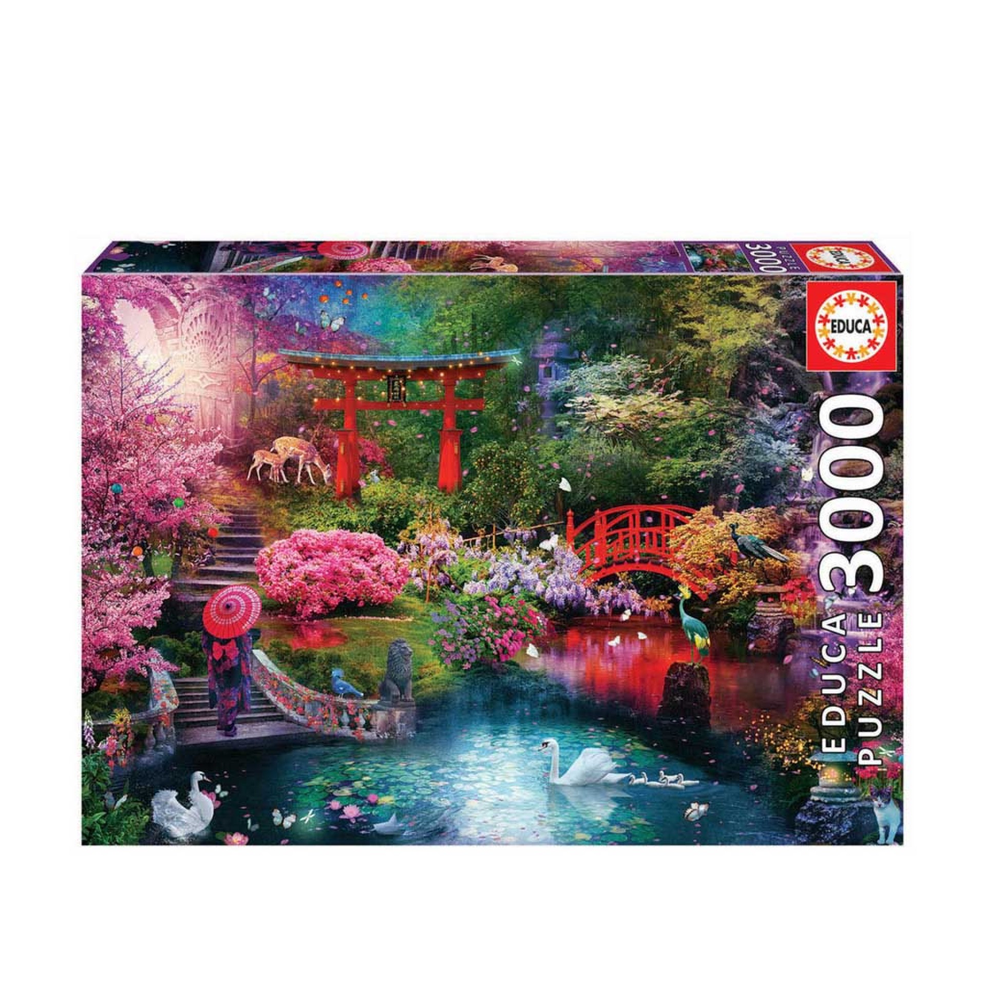 Puzzle Educa 3000 Peças 19282 Jardim Japones