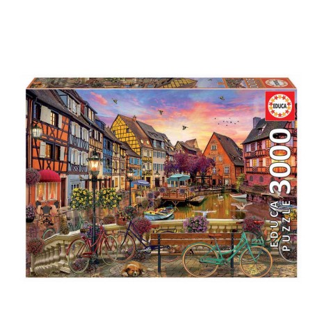 Puzzle Educa 3000 Peças Colmar França - Image product