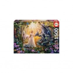Puzzle Educa 1500 Peas Princesa E Unicrnio
