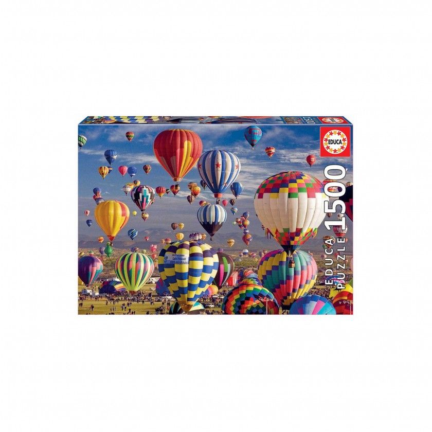 Puzzle Educa 1500 Peças Balões Ar Quente Puzzle Educa 1500 Peças Balões Ar Quente