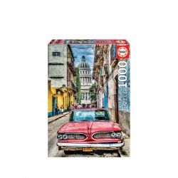 Puzzle Educa 1000 Peças Carro Antigo Havana Puzzle Educa 1000 Peças Carro Antigo Havana