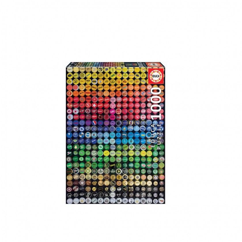 Puzzle Educa 1000 Peças Colagem Cápsulas Puzzle Educa 1000 Peças Colagem Cápsulas