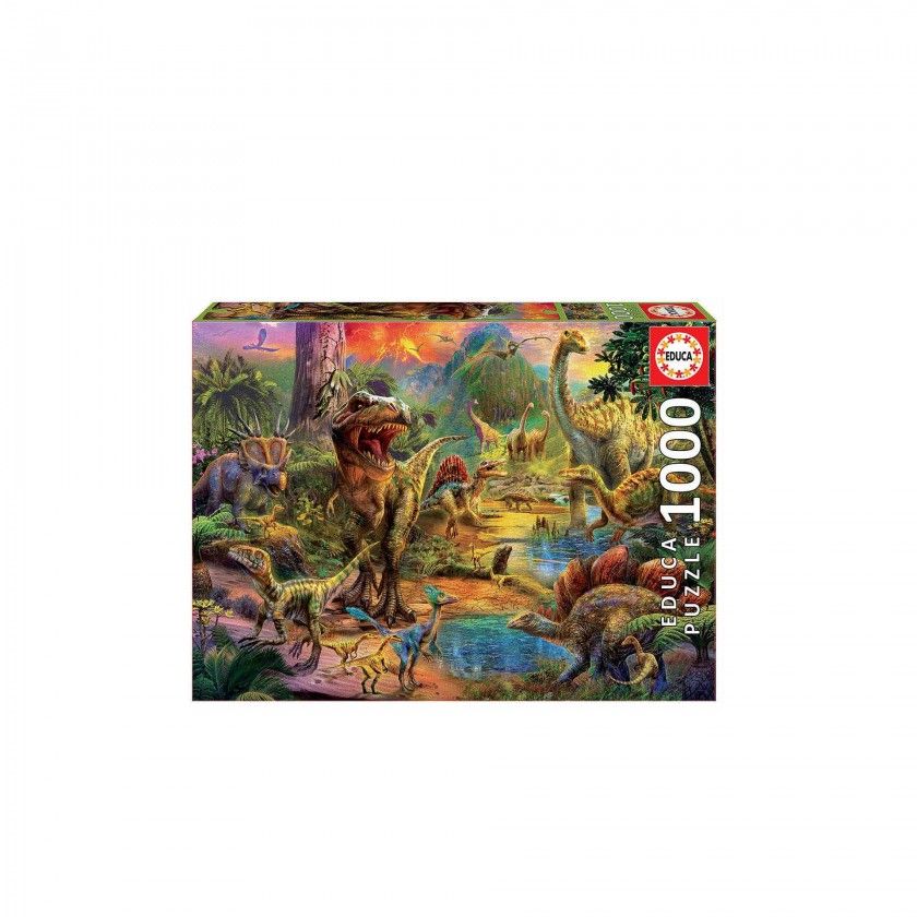 Puzzle Educa 1000 Peças Terra Dinossauros Puzzle Educa 1000 Peças Terra Dinossauros