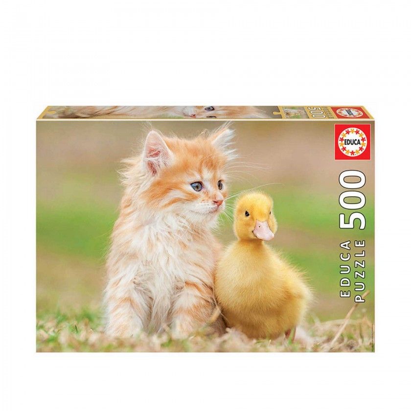 Puzzle Educa 500 Peas Amigos Adoraveis