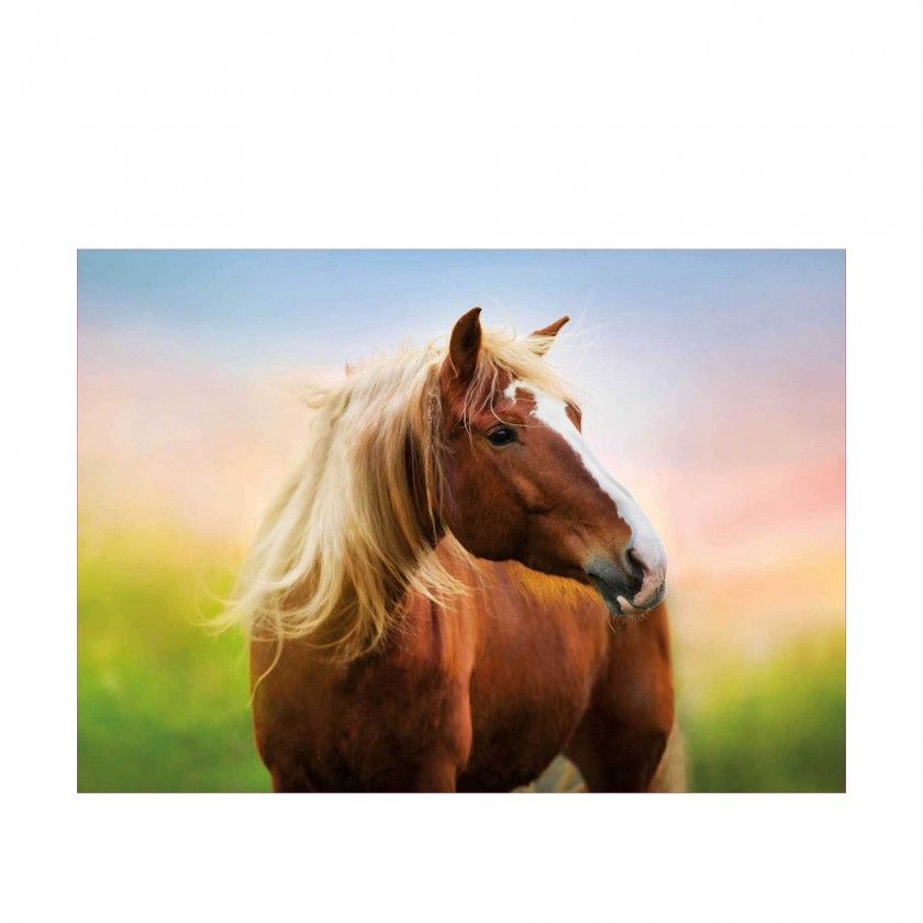 Puzzle Educa 500 Peas Cavalo No Amanhecer