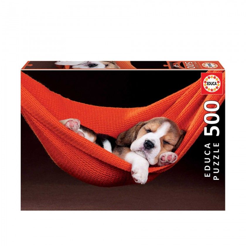 Puzzle Educa 500 Peas Dormir Cama Rede