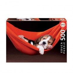 Puzzle Educa 500 Peas Dormir Cama Rede