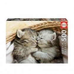 Puzzle Educa 500 Peas Doces Gatinhos