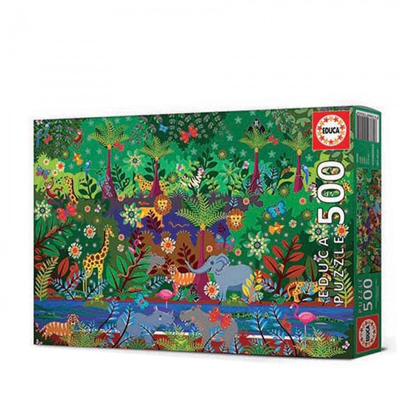 Puzzle Educa 500 Peas Selva