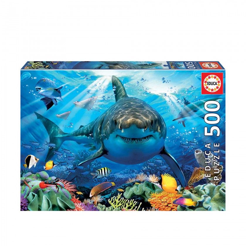 Puzzle Educa 500 Peas Tubaro Branco