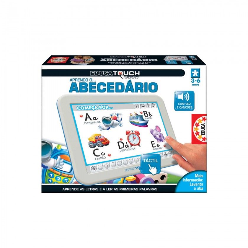 Jogo Educativo Educatouch Abecedário Jogo Educativo Educatouch Abecedário