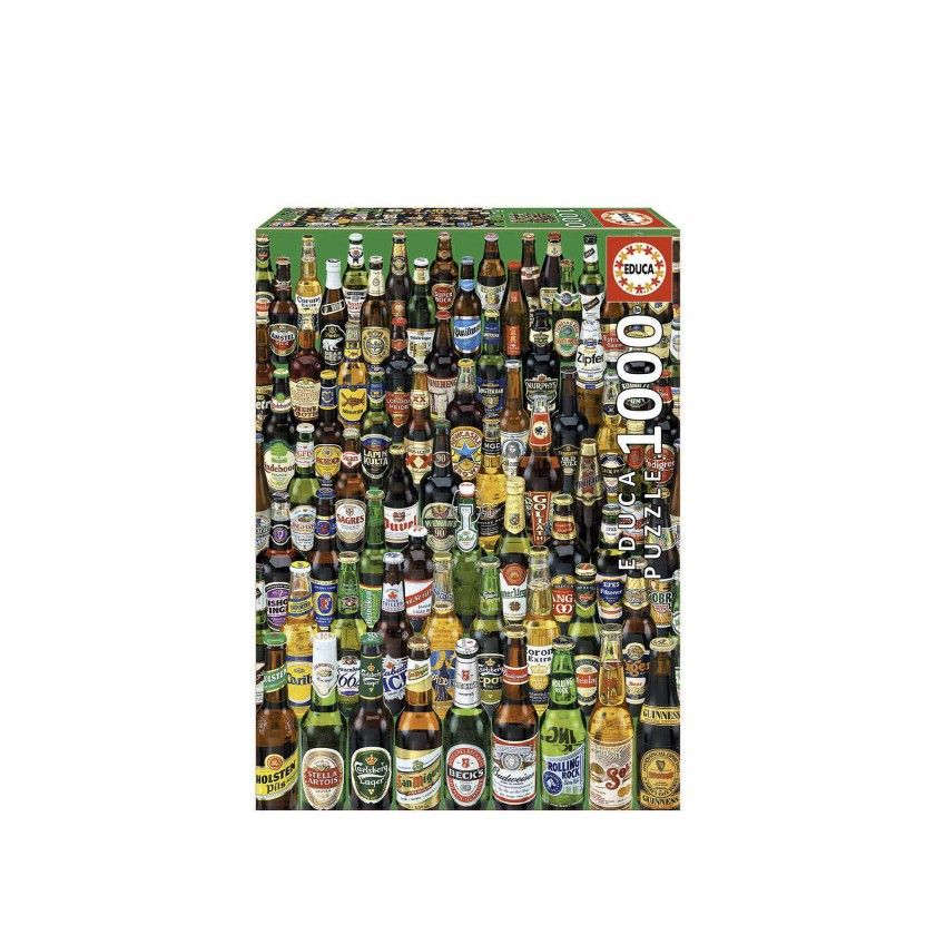 Puzzle Educa 1000 Peças Cervejas Puzzle Educa 1000 Peças Cervejas