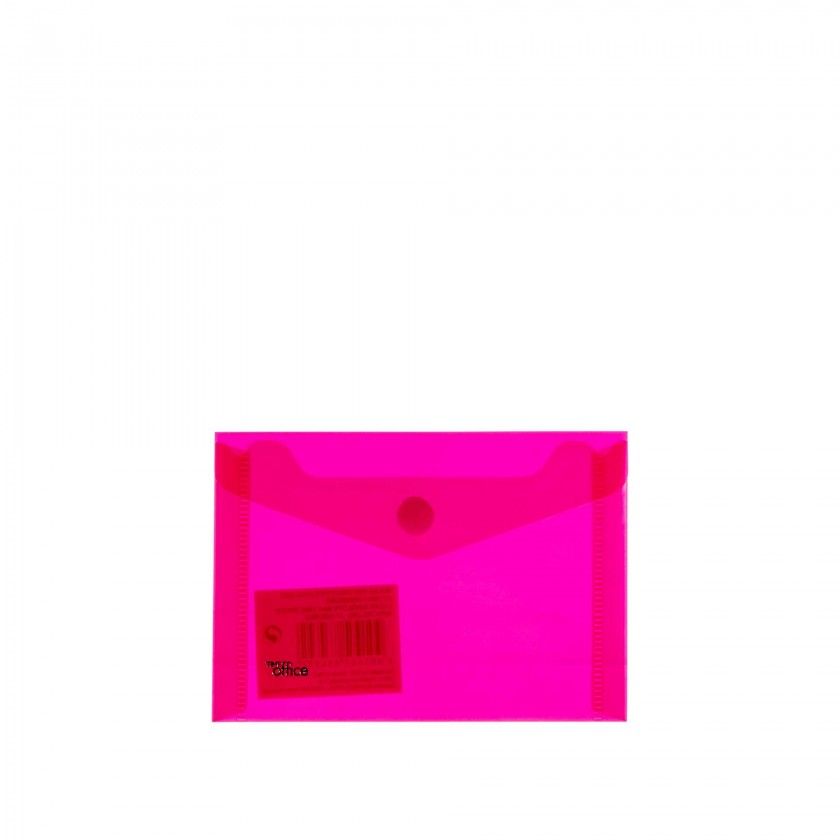 Bolsa Envelope Timeoffice com Velcro Vermelho A7