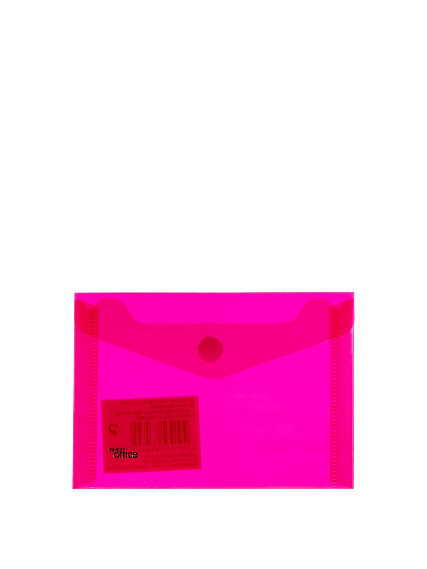 Bolsa Envelope Timeoffice com Velcro Vermelho A7