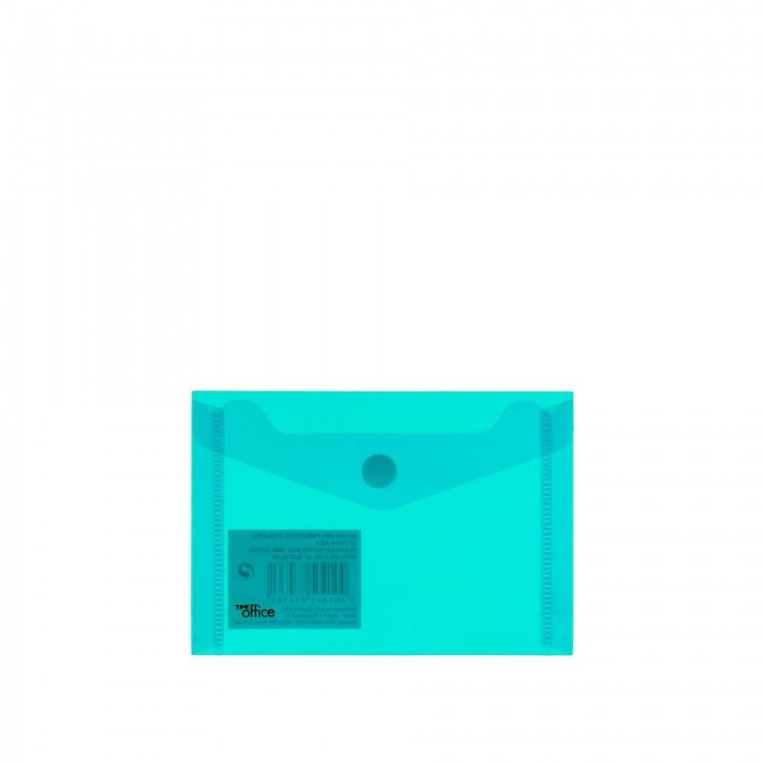 Bolsa Envelope Timeoffice com Velcro Verde A7