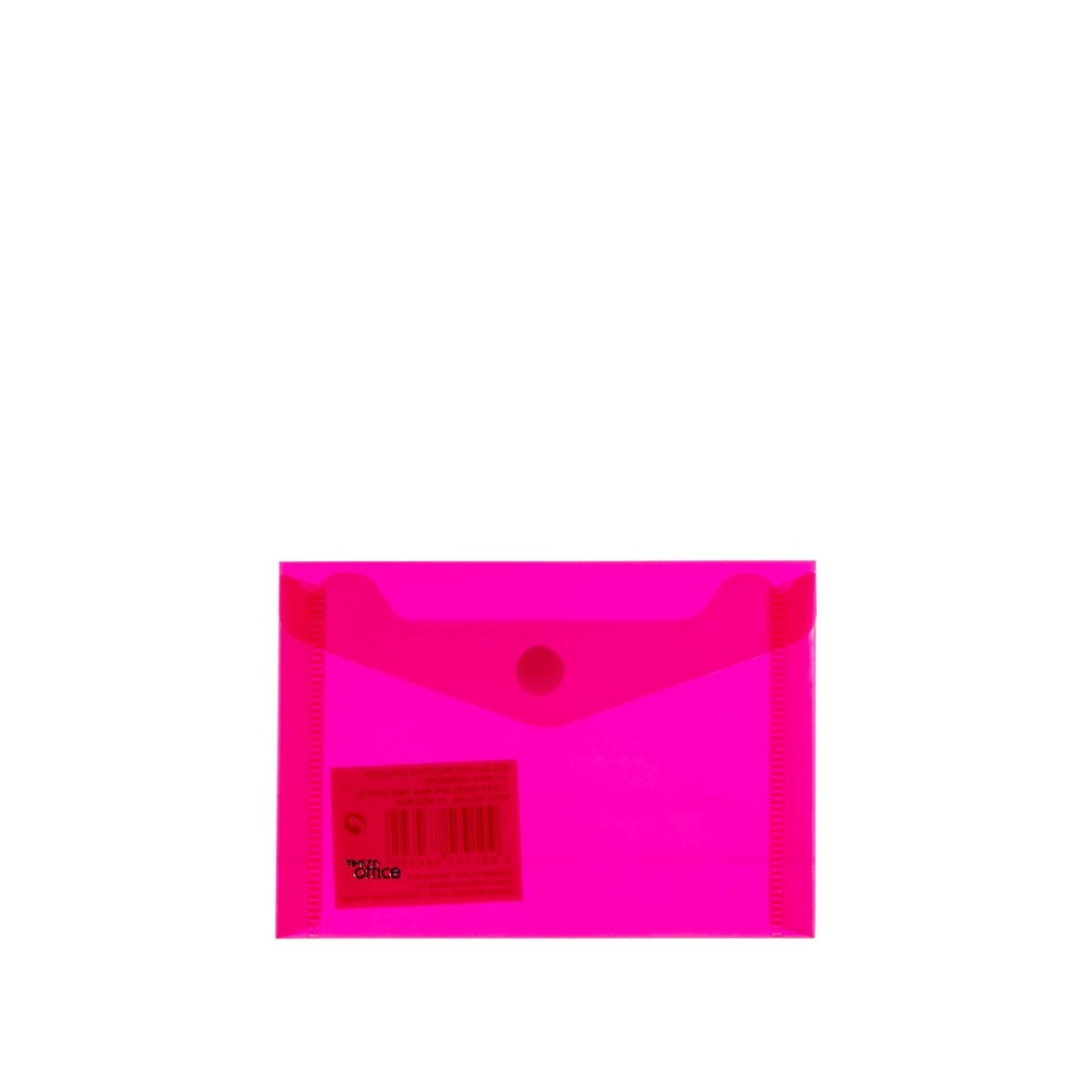 Bolsa Envelope Timeoffice com Velcro Vermelho A7