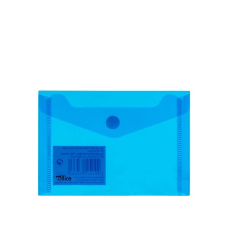 Bolsa Envelope Timeoffice com Velcro Azul A6 - Image product