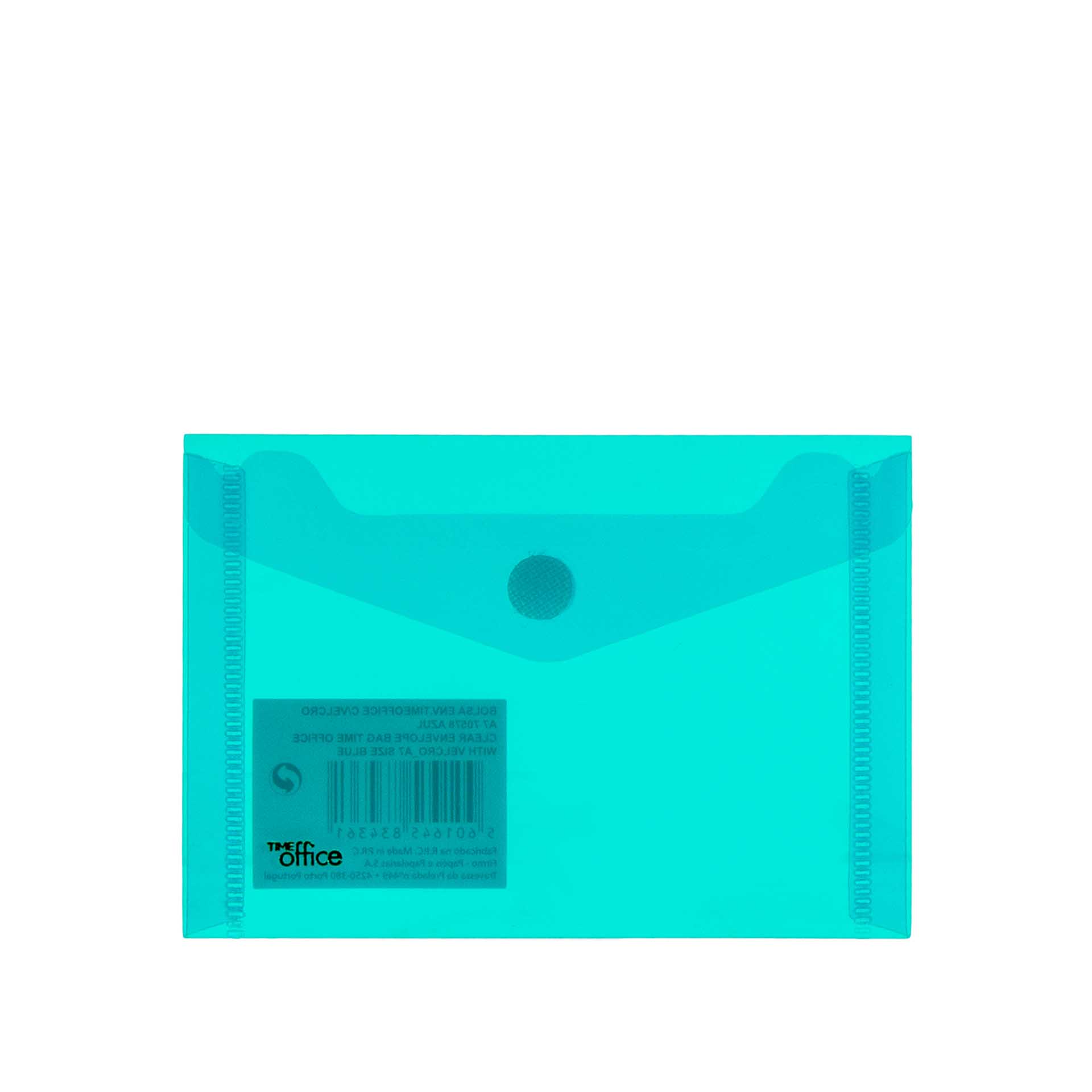 Bolsa Envelope Timeoffice com Velcro Verde A6