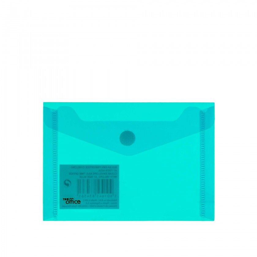 Bolsa Envelope Timeoffice com Velcro Verde A6