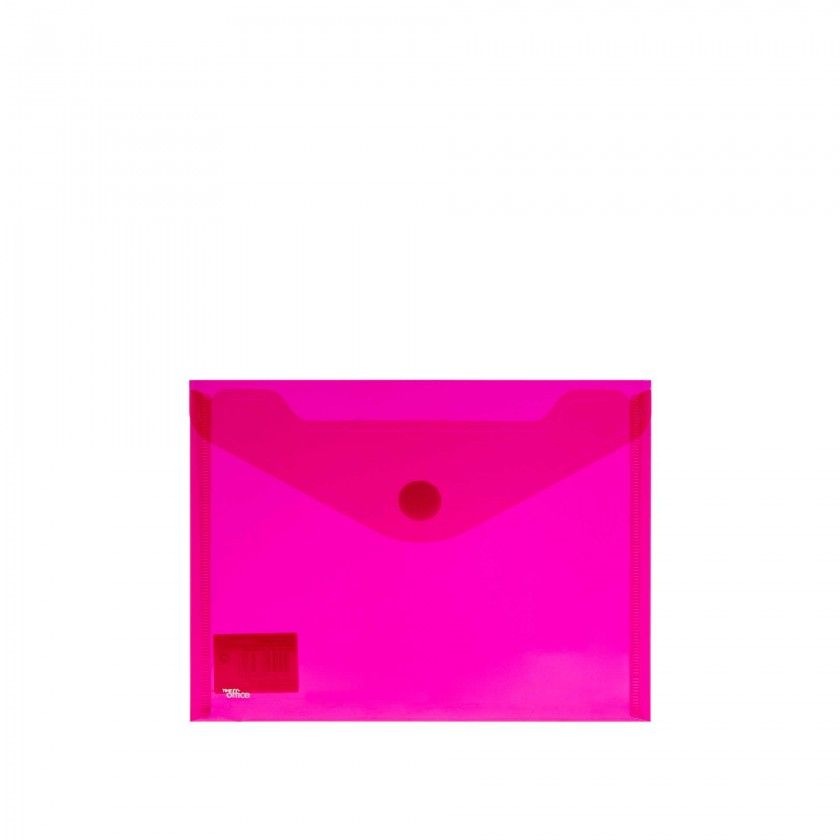 Bolsa Envelope Firmo com Velcro Vermelho A5
