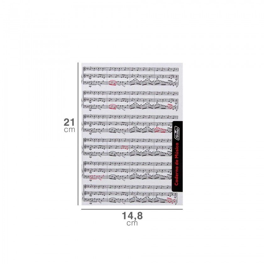 Caderno Msica / Canto 20 Folhas