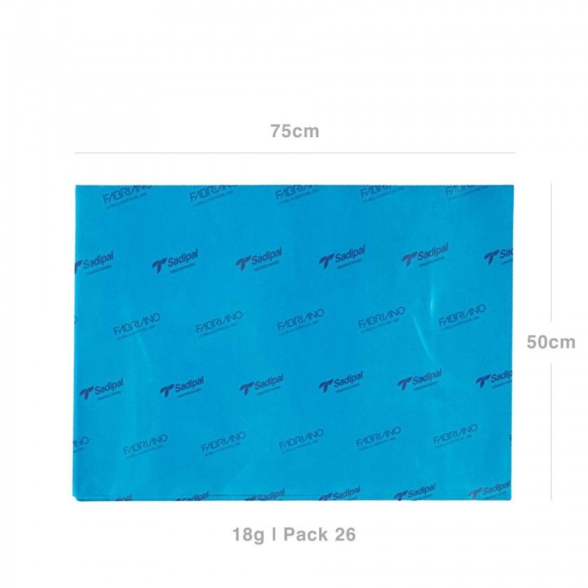 Papel Seda Sadipal 18gr 50X75cm Pack 26 Papel Seda Sadipal 18gr 50X75cm Pack 26