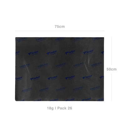 Papel Seda Sadipal 18gr 50X75cm Pack 26