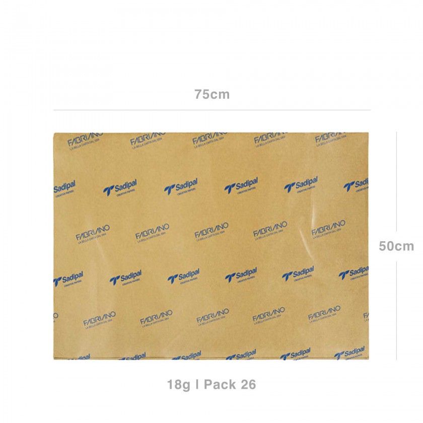 Papel Seda Sadipal 18gr 50X75cm Pack 26 Papel Seda Sadipal 18gr 50X75cm Pack 26