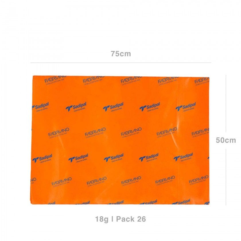 Papel Seda Sadipal 18gr 50X75cm Pack 26 Papel Seda Sadipal 18gr 50X75cm Pack 26