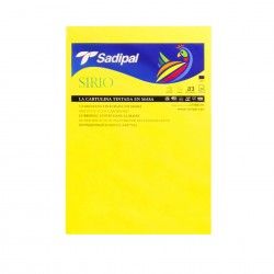 Folha Cartolina Sirio Sadipal A3 Amarelo Intenso 29.7X42cm