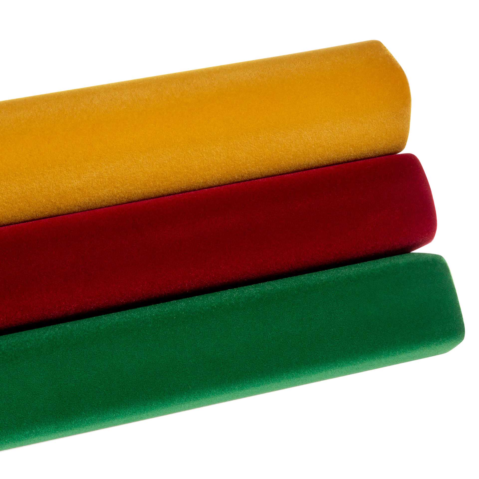 Rolo Veludo Adesivo Sadipal Amarelo 0.45X1M