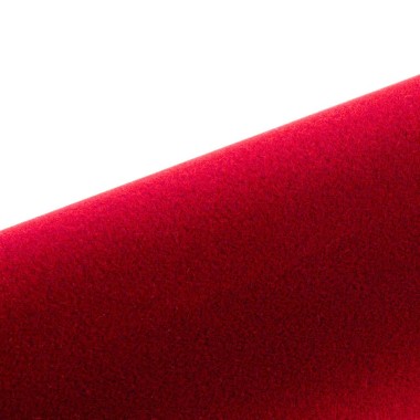 Rolo Veludo Adesivo Sadipal Vermelho 0.45X1M