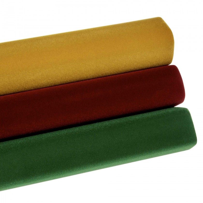 Rolo Veludo Adesivo Sadipal Vermelho 0.45X1M Rolo Veludo Adesivo Sadipal Vermelho 0.45X1M