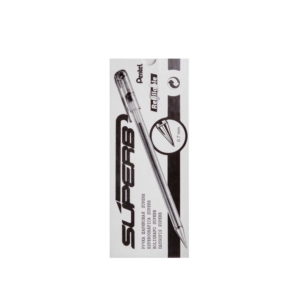 Esferográfica Pentel Preto 0.7mm